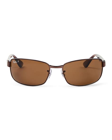 rectangle shape sunglasses ray ban|ray ban rb3478 polarized sunglasses.